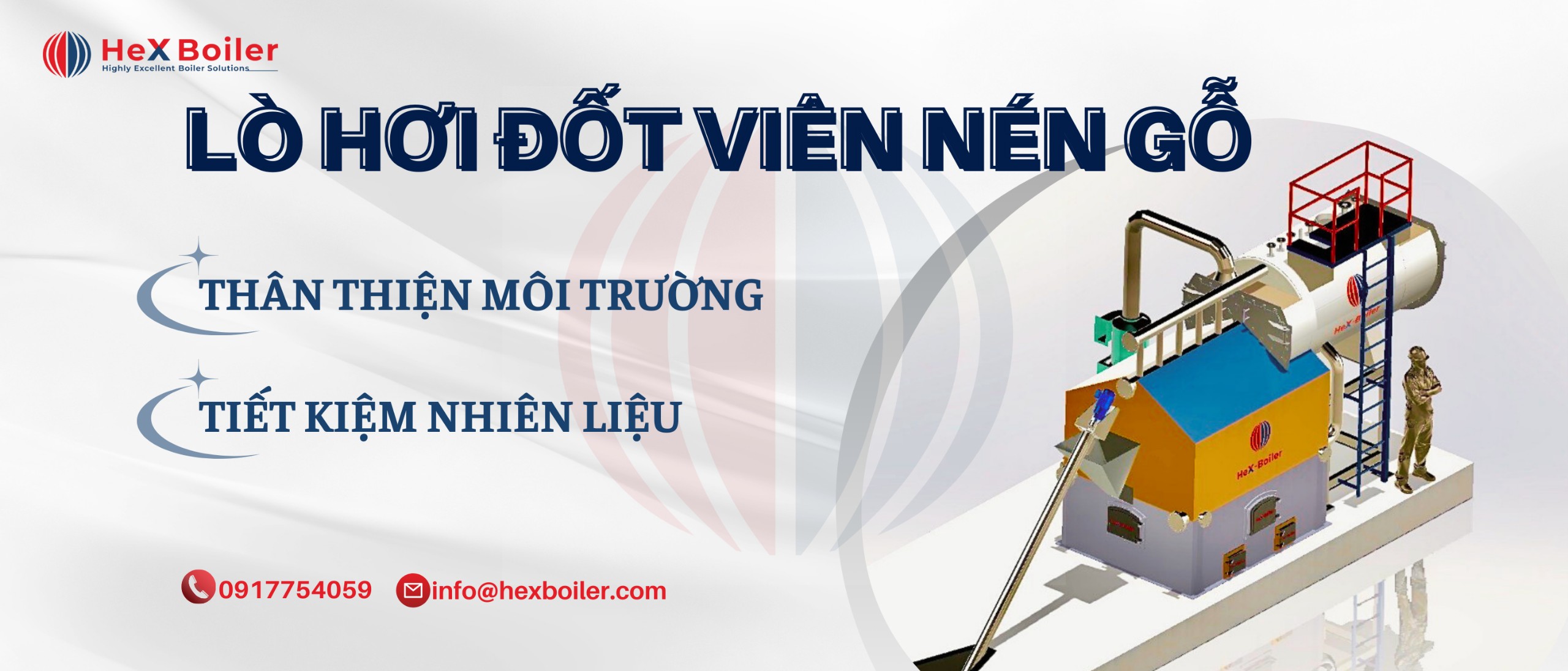 lò hơi viên nén