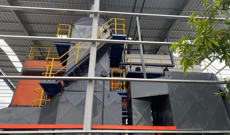 có hệ thống lọc bụi ngăn ngừa phát thải